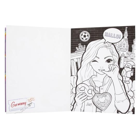 TOPModel And Friends Colour And Design Book