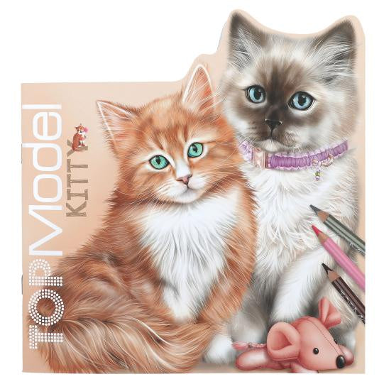 TopModel Kitty Colouring Book