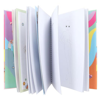 TOPModel Nyela And Louise Colouring Book With Colouring Pencils And Pens