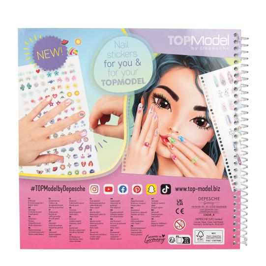 TOPModel Create Your Owen Hand Nail Designer Sticker Book