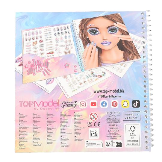 TOPModel Style Me Sticker Book