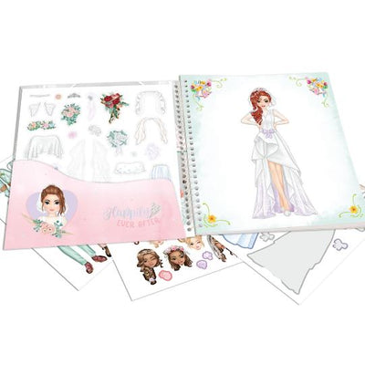 TopModel Dress Me Up Wedding Sticker Book