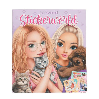 TopModel Stickerworld Sticker Book Kitty