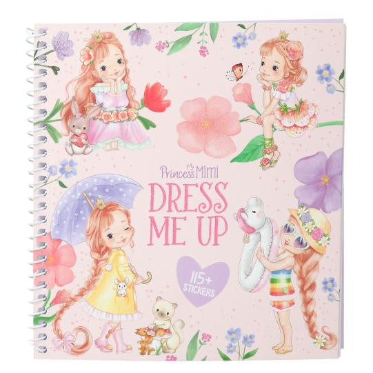 TopModel Princess MiMi Dress Me Up Sticker Book