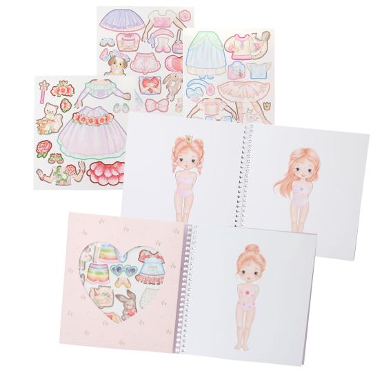 TopModel Princess MiMi Dress Me Up Sticker Book
