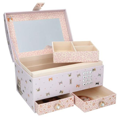 Top Model Big Jewellery Box With Secret Code