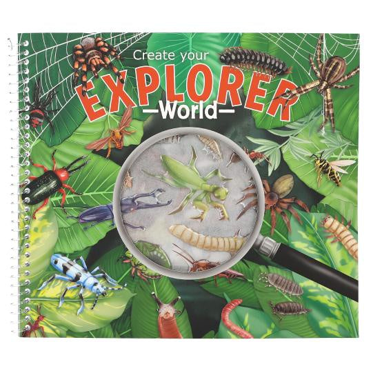 Trends Create Your Explorer World Sticker Book