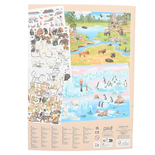 Trends Create Your Zoo Sticker Book