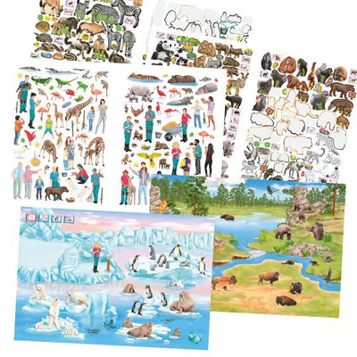 Trends Create Your Zoo Sticker Book