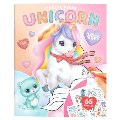 TopModel Ylvi Create Your Unicorn Sticker Book