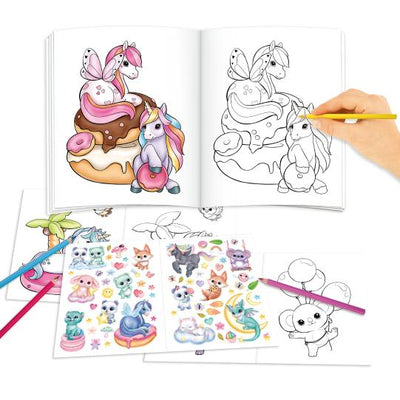TopModel Ylvi Create Your Unicorn Sticker Book