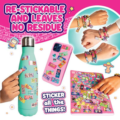 Sticki Rollssticki Book With 120 Stickers
