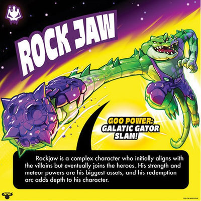 Heroes Of Goo Jit Zu Meteor Madness Gooey Rock Jaw