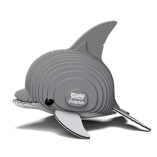 Eugy 3D Model Jigsaw Kit Dolphin