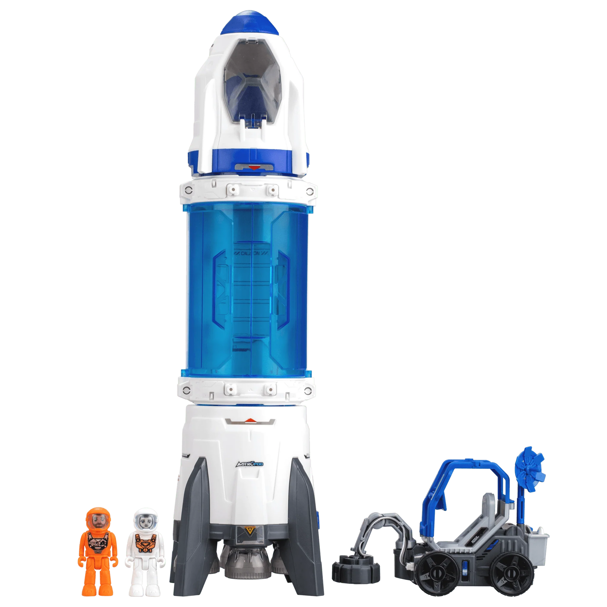 Astropod Deluxe Buildable STEM Space Rocket Toy With Real Vapour Effects And Sounds