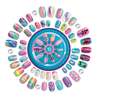 Shimmer And Sparkle Trendy Nail Expressions