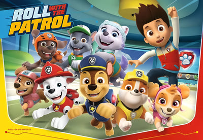 Paw Patrol Roll With The Patrol 35pc Jigsaw Puzzle