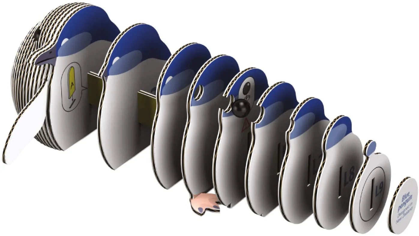 Eugy 3D Model Jigsaw Kit Penguin