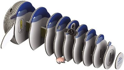 Eugy 3D Model Jigsaw Kit Penguin