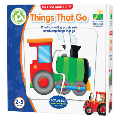 My First Match It Things That Go Puzzle / Game