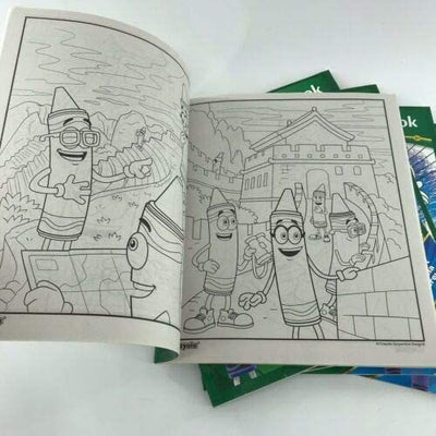 Crayola Crayon Crew Colouring Book