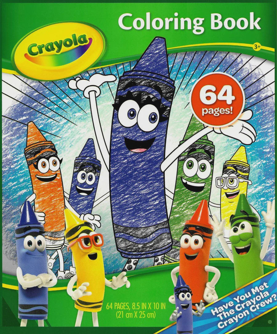 Crayola Crayon Crew Colouring Book