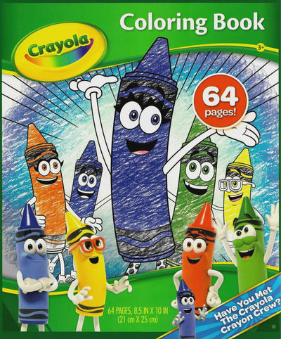 Crayola Crayon Crew Colouring Book