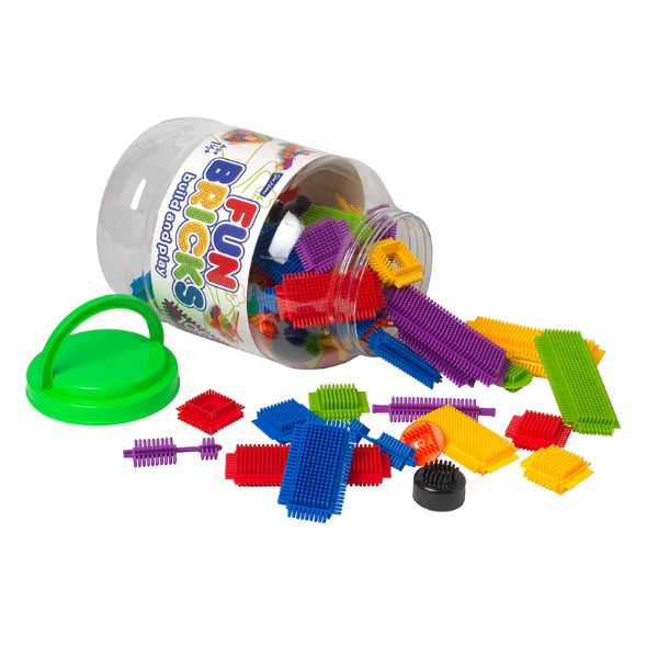 Fun Bricks Build And Play 100pc Tub