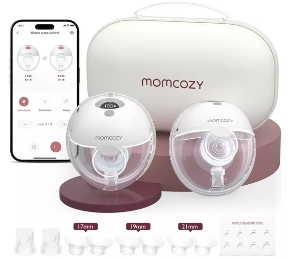Momcozy M5 Wearable Double Breast Pumps