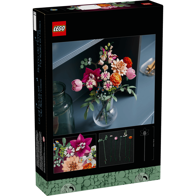 Lego Botanicals 10342 Pretty Pink Flower Bouquet