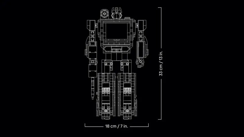 Lego Transformers 10358 Soundwave