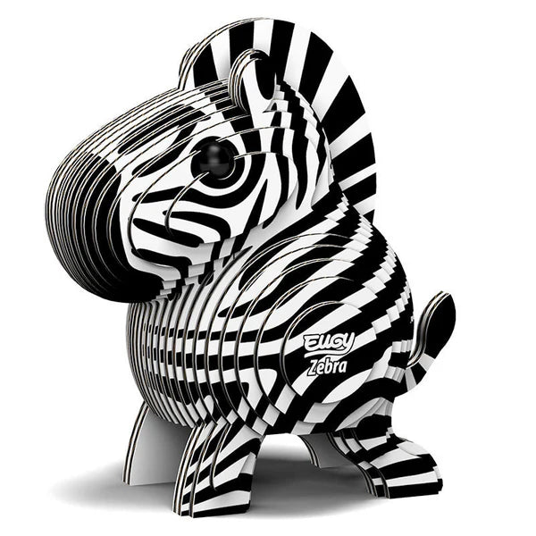 Eugy 3D Model Jigsaw Kit Zebra
