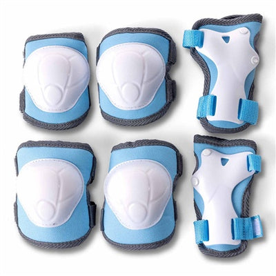 Yvolution Safety Pads - Elbows- Knees - Wrists - Blue