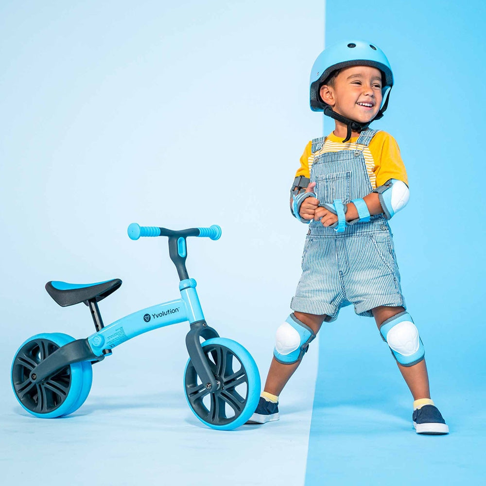 Yvolution Junior Balance Bike Blue 18months - 4 years