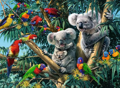 Ravensburger Koalas In A tree 500pc Jigsaw Puzzle