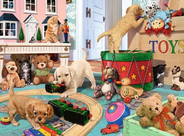 Ravensburger Little Paws Play Time XXL 150pc Jigsaw Puzzle