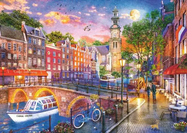 Ravensburger Amsterdam 1000pc Jigsaw Puzzle 884