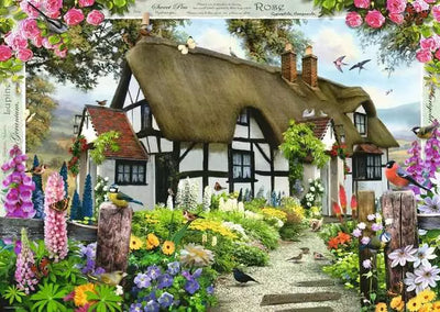 Ravensburger Rose Cottage 500pc Jigsaw Puzzle