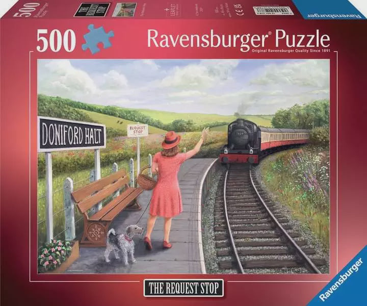 Ravensburger Lady On The Platform 500pc Jigsaw Puzzle