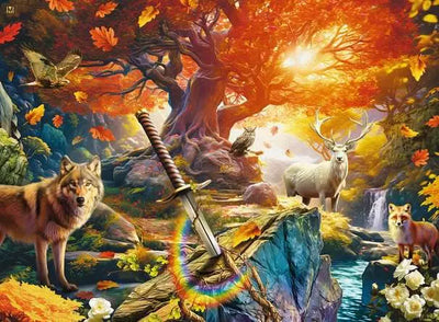 Ravensburger Excalibur Forest 500pc Jigsaw Puzzle