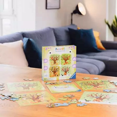 Ravensburger Puzzle Up 4 In A Box Four Seasons Jigsaw Puzzles