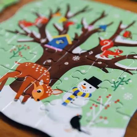 Ravensburger Puzzle Up 4 In A Box Four Seasons Jigsaw Puzzles