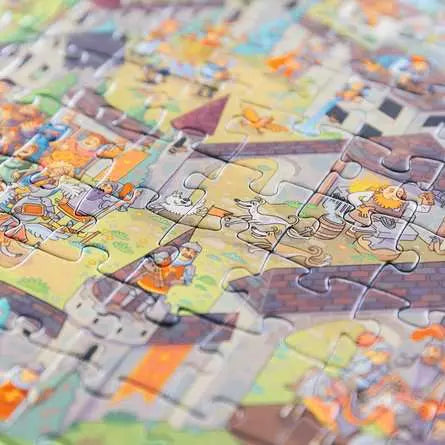 Ravensburger Puzzles Up 4 In A Box History Jigsaw Puzzle