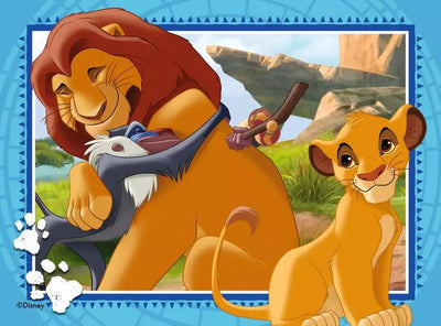 Disney The Lion King 4 In A Box Jigsaw Puzzles