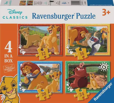 Disney The Lion King 4 In A Box Jigsaw Puzzles