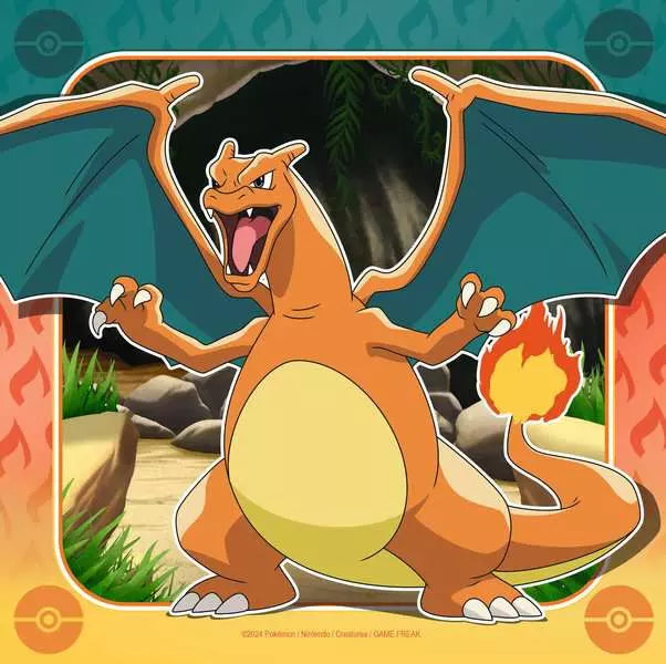Pokemon 3 x 49pc Jigsaw Puzzles
