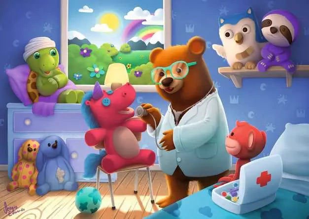 Ravensburger Stuffed Animal Hospital 35pc Jigsaw Puzzle