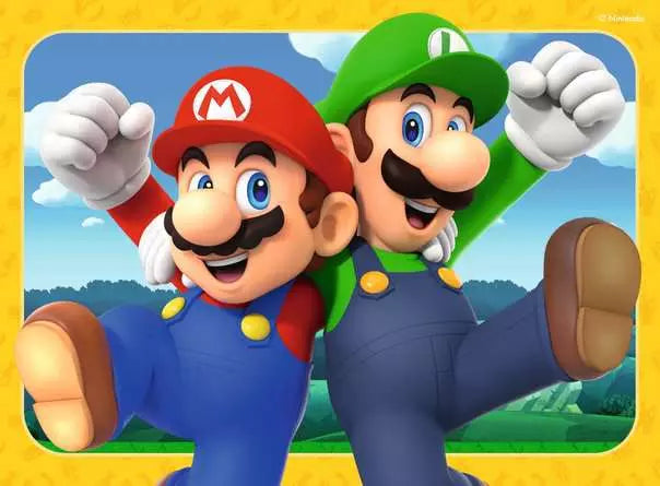 Super Mario 4 In A Box Jigsaw Puzzles