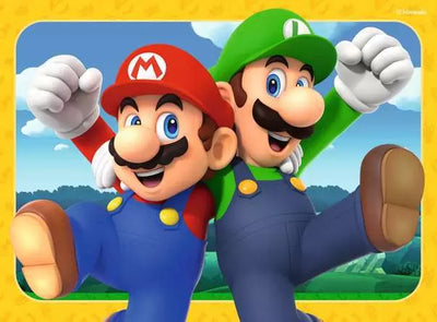 Super Mario 4 In A Box Jigsaw Puzzles