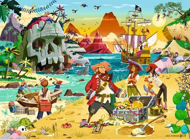 Ravensburger Treasure 100pc XXL Jigsaw Puzzle